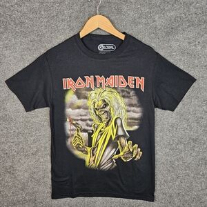 IRON MAIDEN "Killers" Graphic Tee - Classic Metal Style-  Size Small